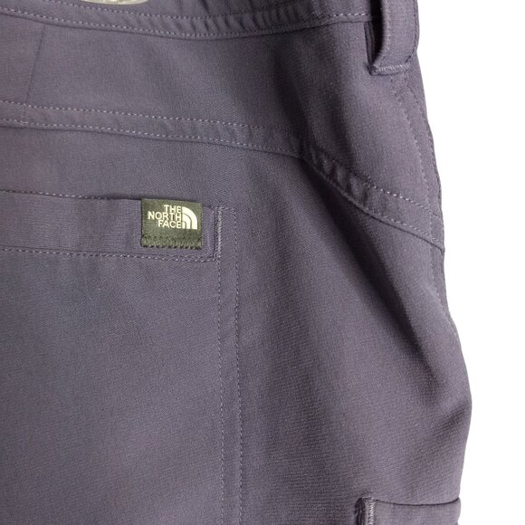 The North Face Size 14 Cargo Shorts Womens Purple Recycled Polyester Elastane - Picture 7 of 7
